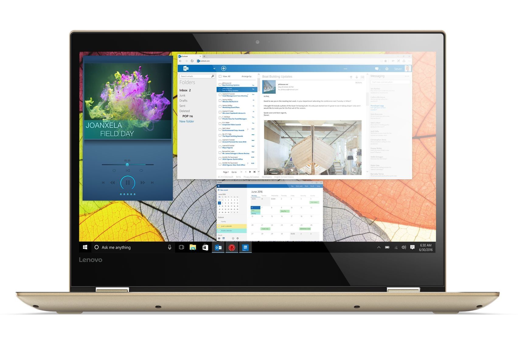 Лаптоп Lenovo Yoga 52014IKB 14", 4GB, 128GB SSD, Windows 10 Ozone.bg