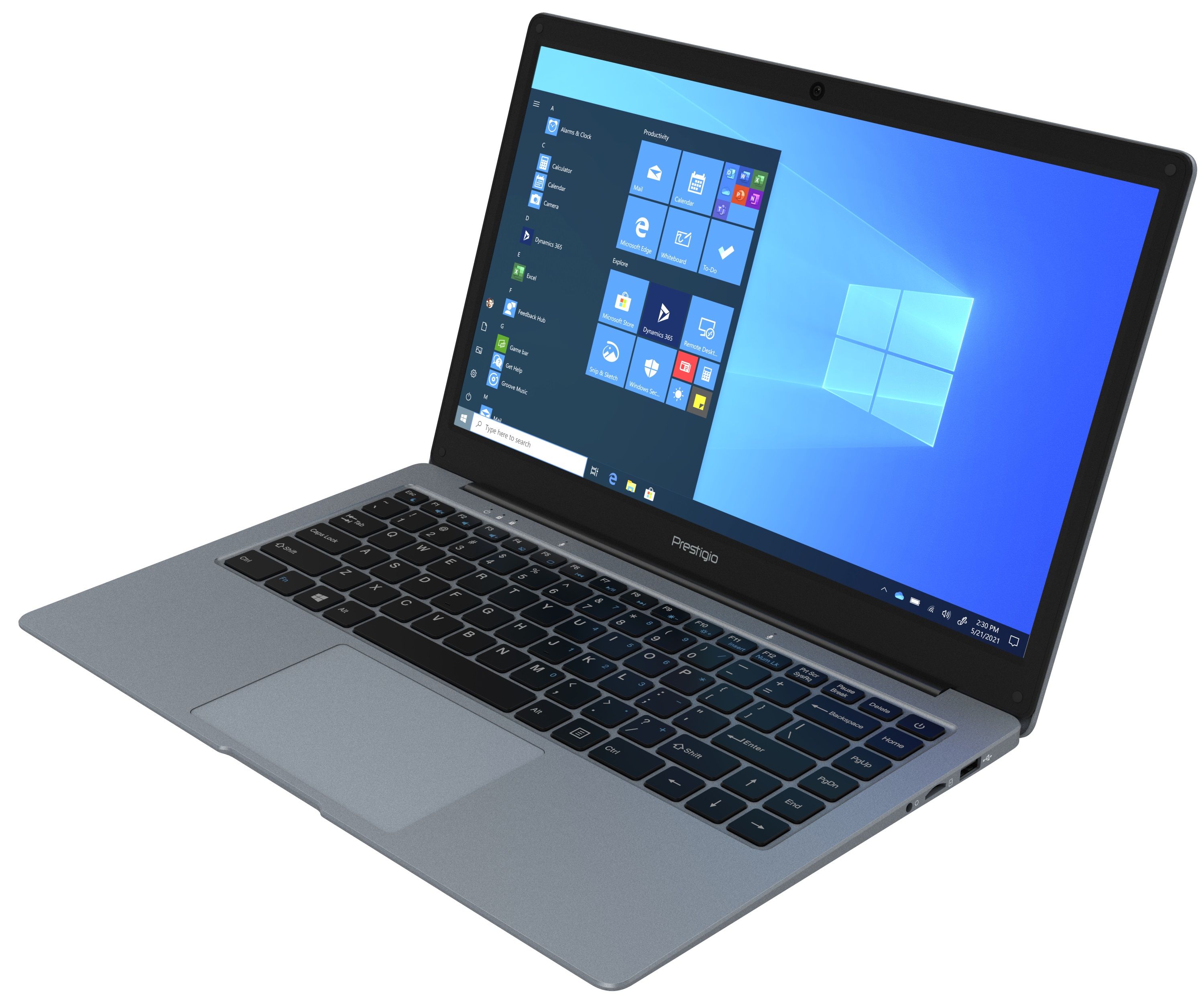 Лаптоп Prestigio - SmartBook 141 C7, 14.1", HD, N3350, сив | Ozone.bg