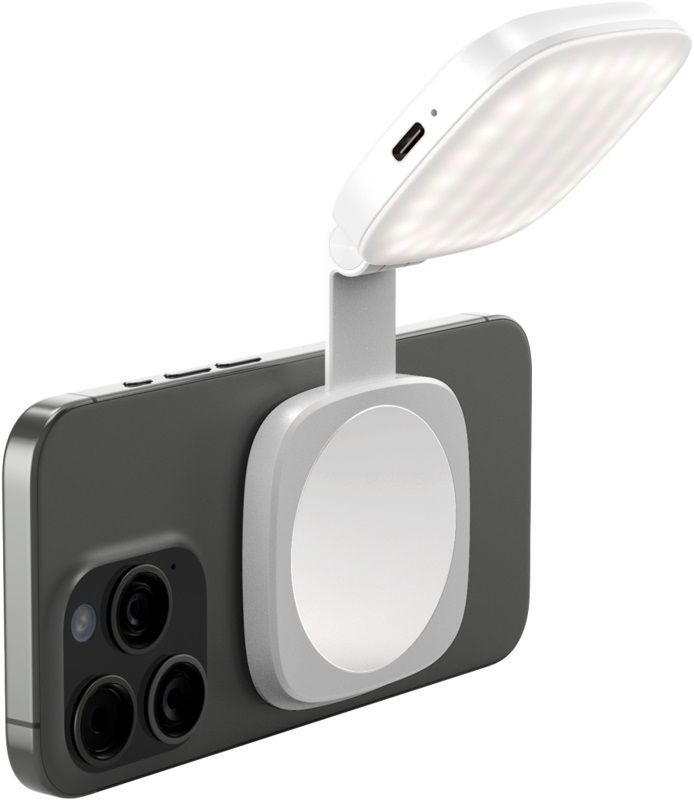 Small Rig Magsafe Диодно осветление за смартфони SmallRig - Vibe P48, MagSafe, бяло ...