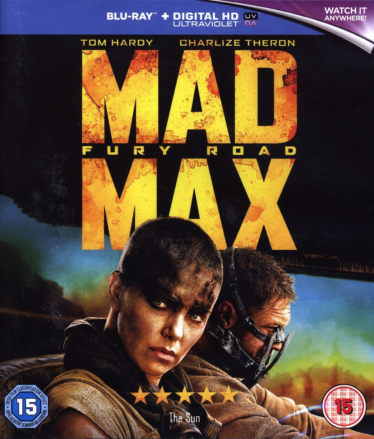 Mad Max Fury Road Blu Ray Ozone Bg