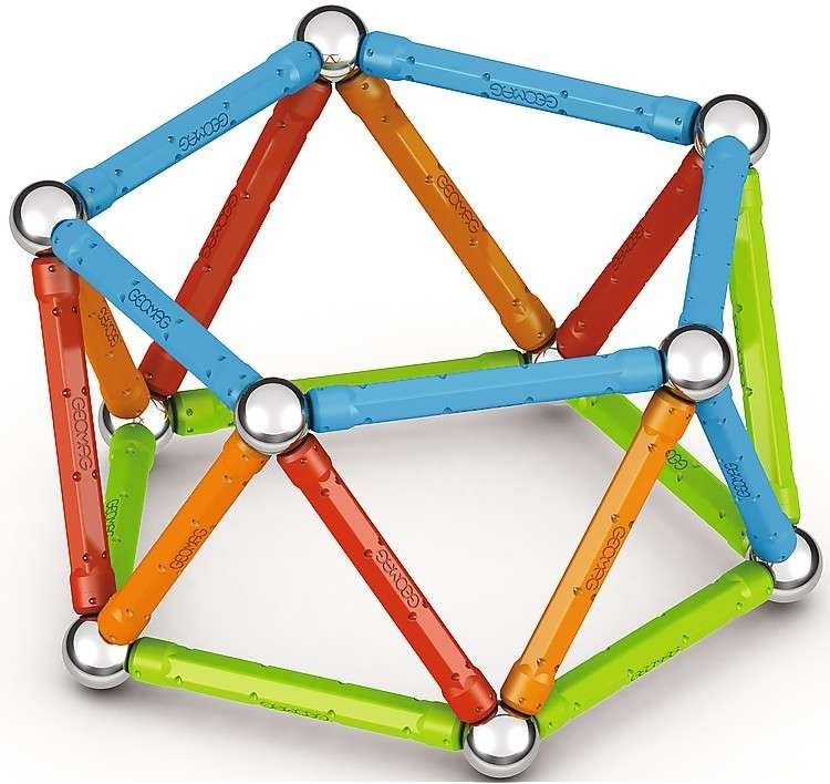 Mагнитен конструктор Geomag - Supercolor, 60 части | Отлична цена ...