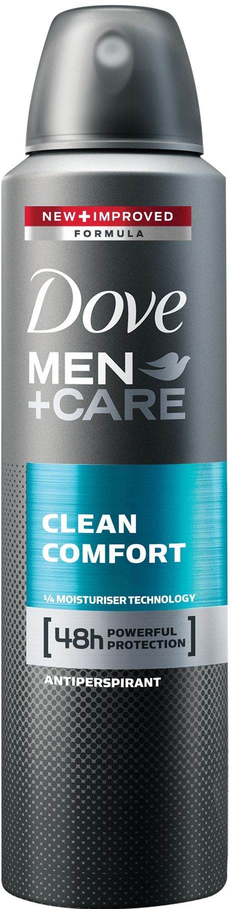Dove Men+Care Спрей дезодорант Clean Comfort, 150 ml | Ozone.bg