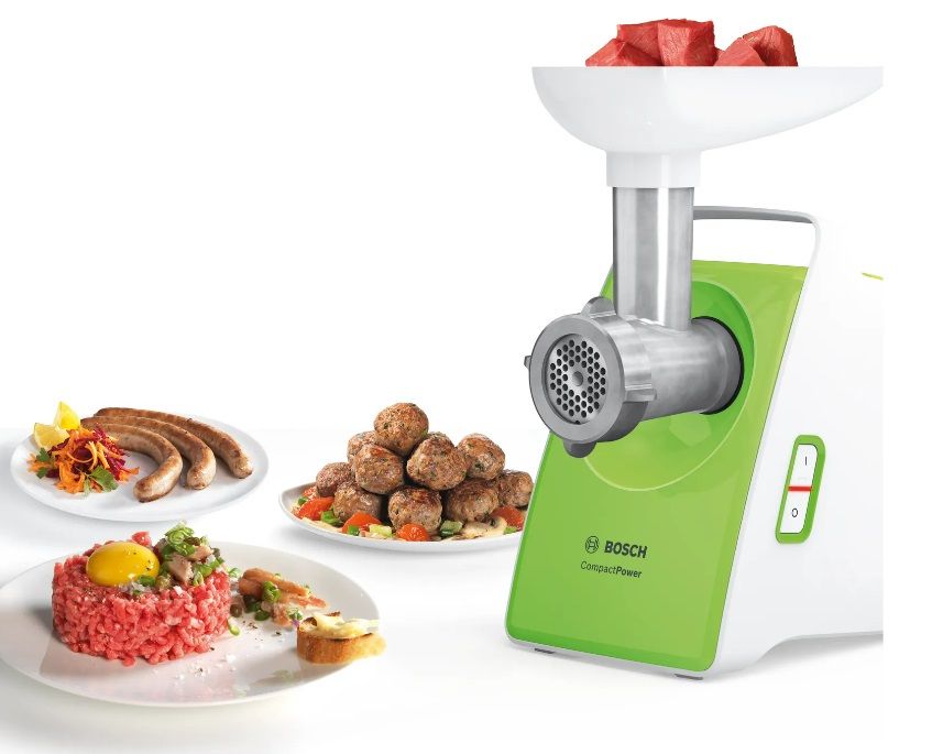 Месомелачка Bosch - MFW3520G, 1500W, 1.7 kg/min, зелена | Ozone.bg