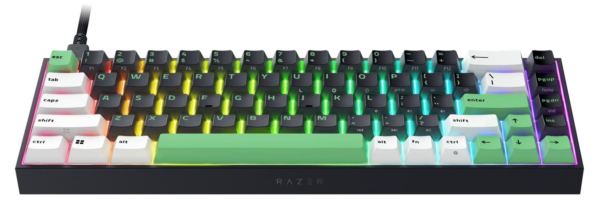 Гейминг клавиатура Razer - Reclusa X Mini 65%, Mechanical Switches Gen ...