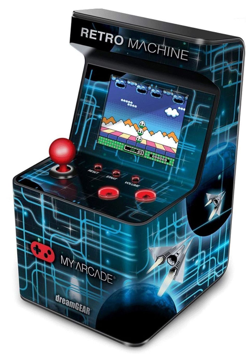 Мини ретро конзола My Arcade - Retro 8-Bit Mini Arcade (200 in 1 ...