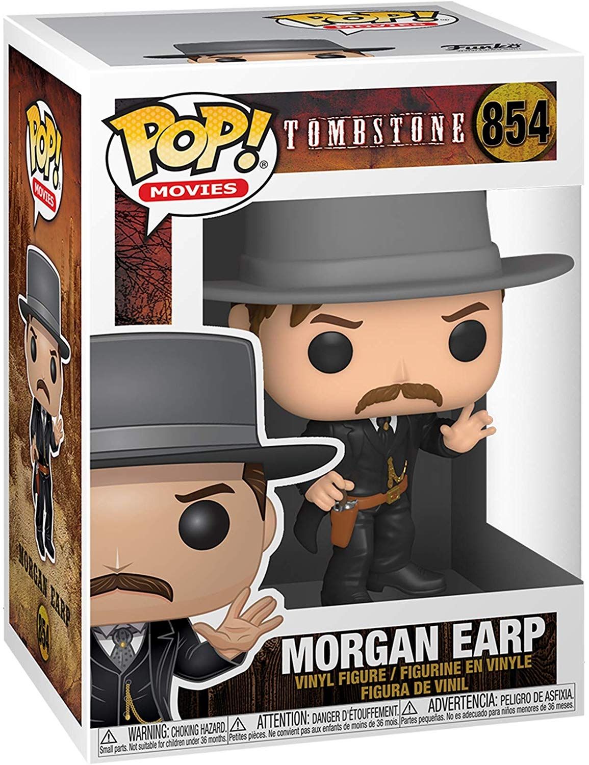 Funko Pop! Movies: Tombstone - Morgan EARP - Tombstone 1993 - Figura de