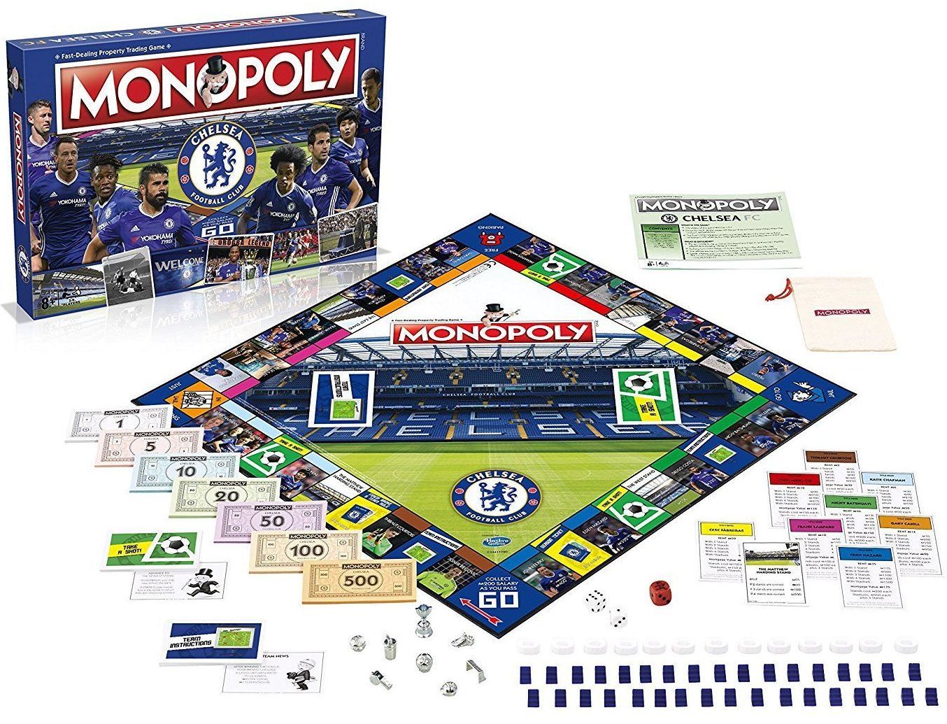 Настолна игра Hasbro Monopoly - FC Chelsea | Ozone.bg