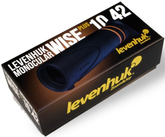 Монокъл Levenhuk - Wise PLUS, 10x42, черен | Ozone.bg