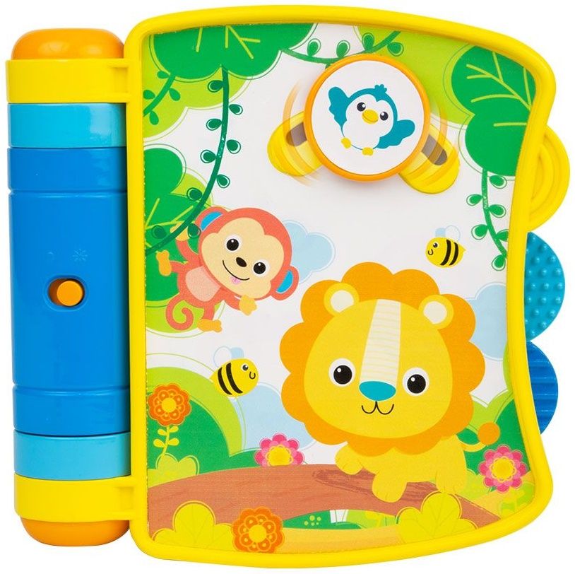 Музикална играчка WinFun - Книжка с животни - 1