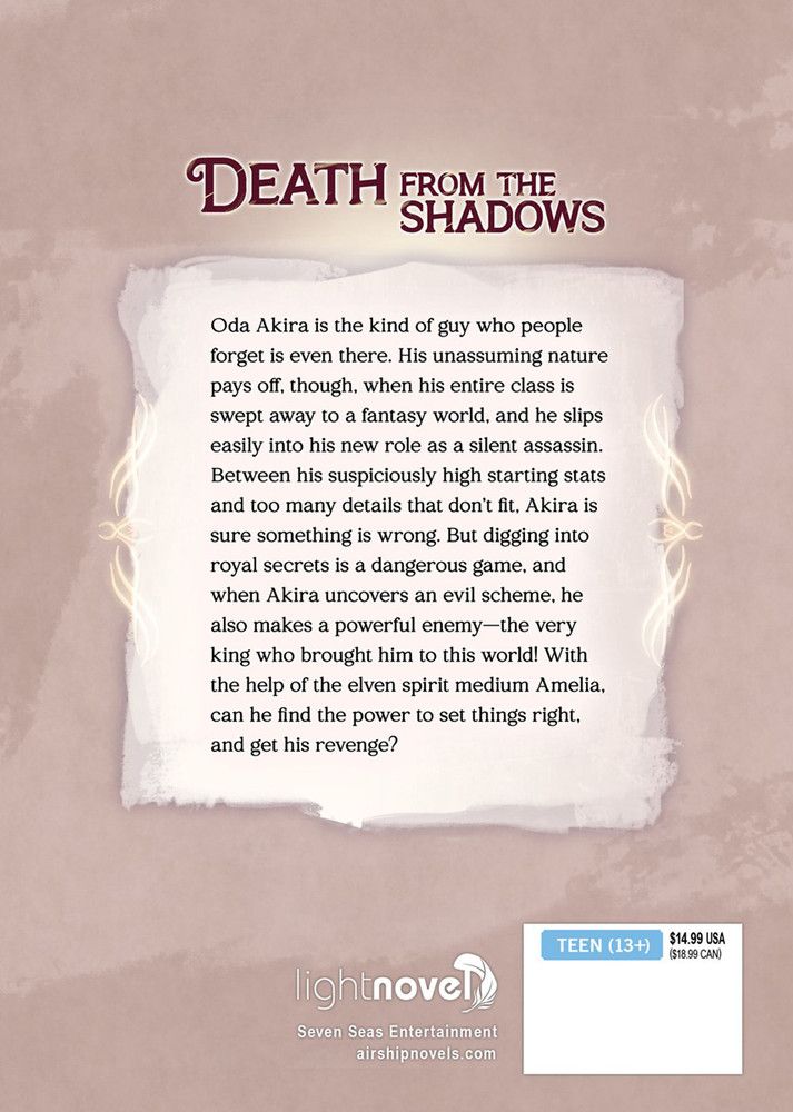 My Status as an Assassin Obviously Exceeds the Hero's, Vol. 1 (Light