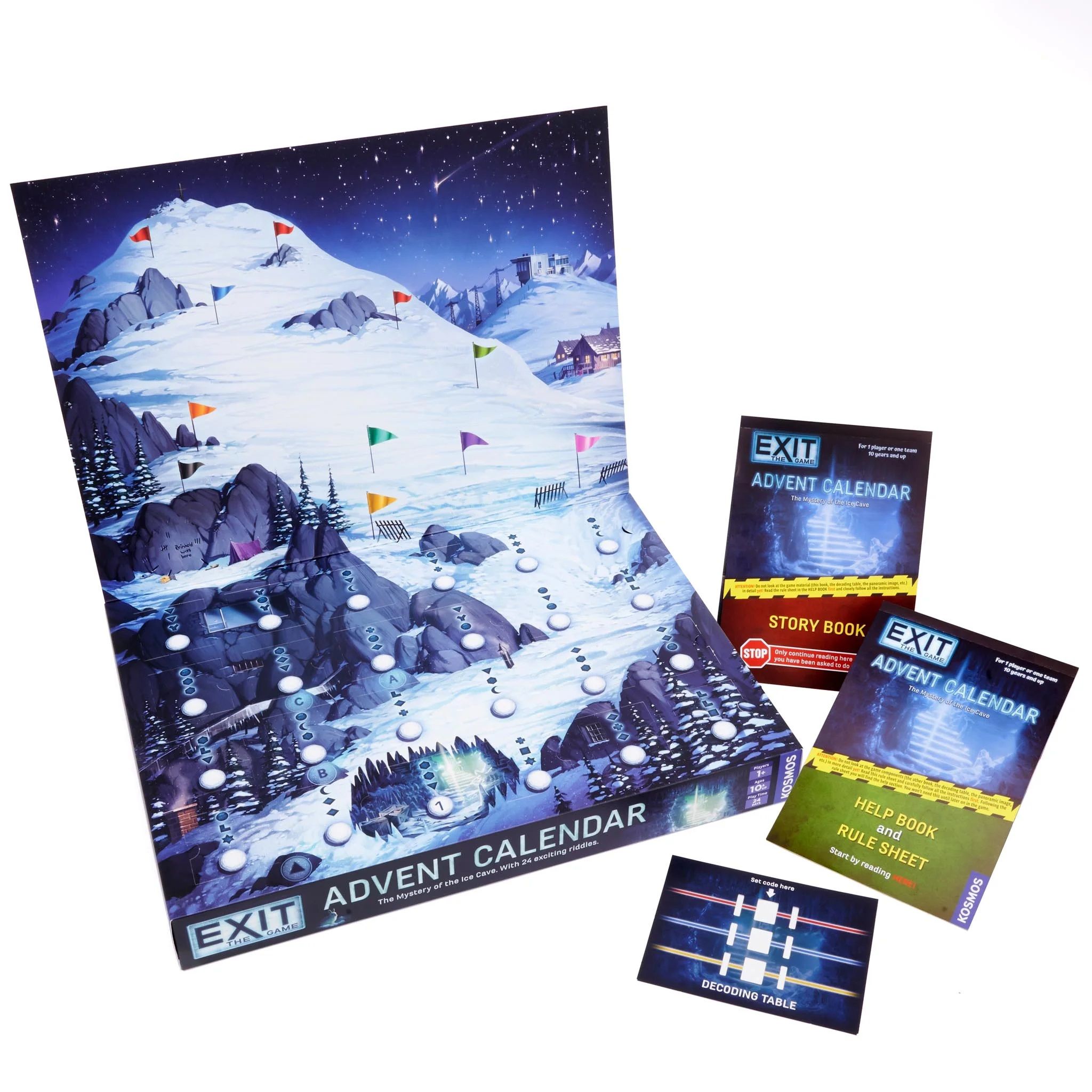 Настолна игра EXiT Advent Calendar: The Mystery of the Ice Cave