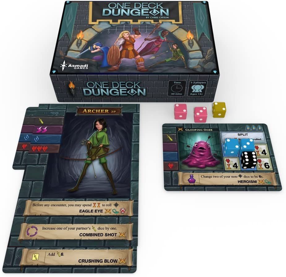 Настолна игра One Deck Dungeon - Кооперативна | Ozone.bg