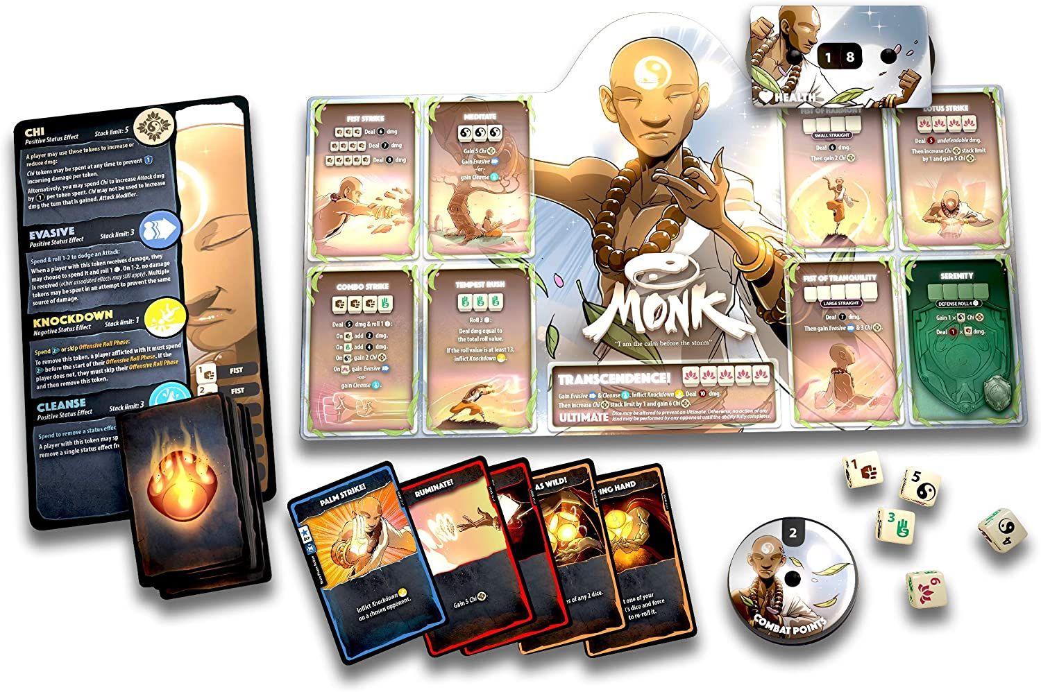 Настолна игра Dice Throne Monk vs. Paladin (Season 1 Rerolled) Ozone.bg