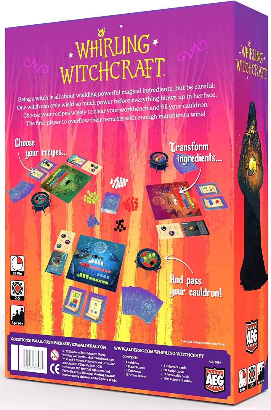 Настолна игра Whirling Witchcraft - семейна | Ozone.bg