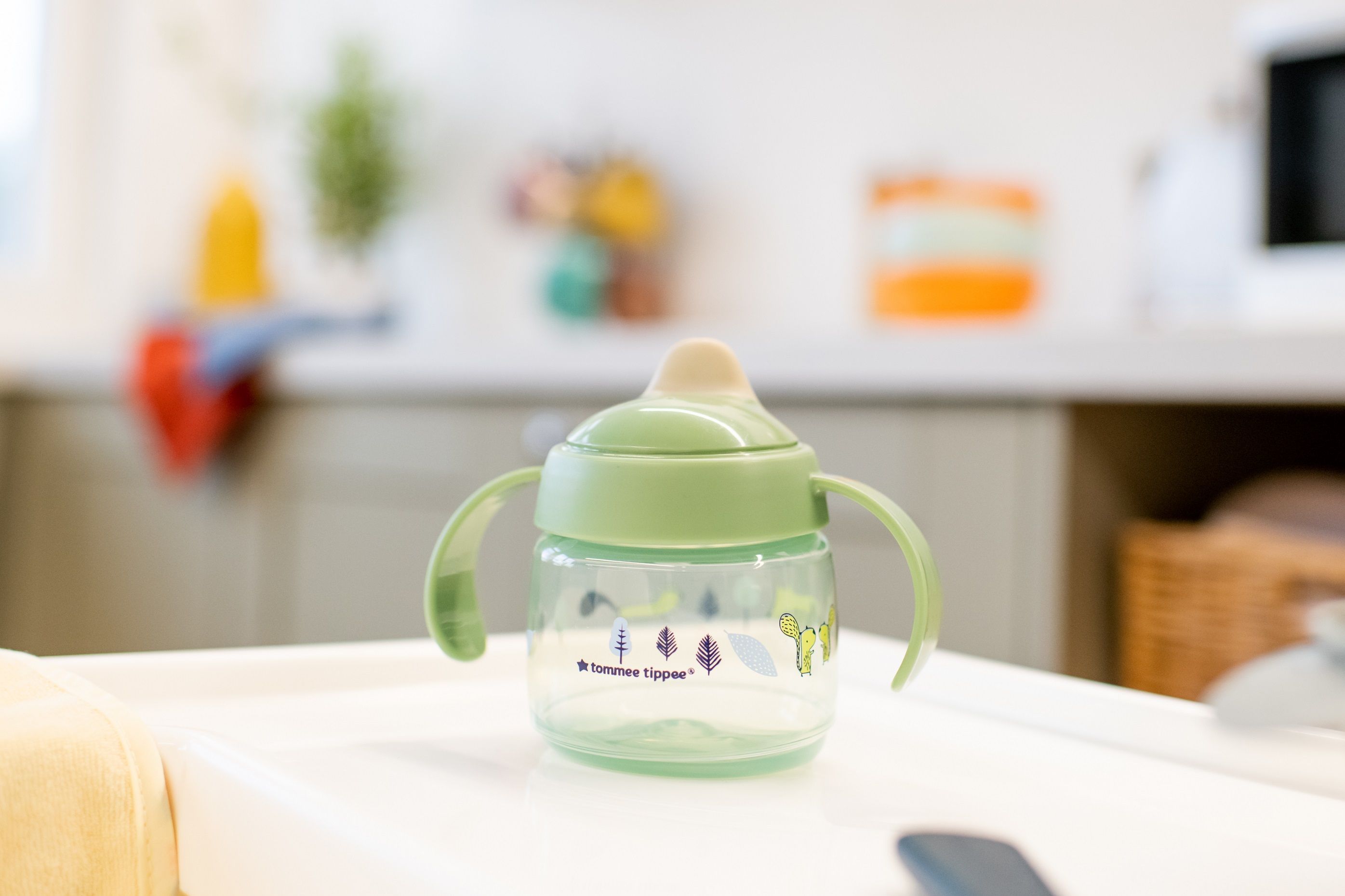 Tommee Tippee Schnabelbecher Für Babys Ab 4 Monaten – 2x 190 Ml, Auslaufsicher & Mit Griffen