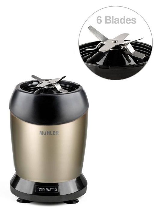 Нутри блендер Muhler - MNB-1205, 1l, 1200W, Antique | Ozone.bg