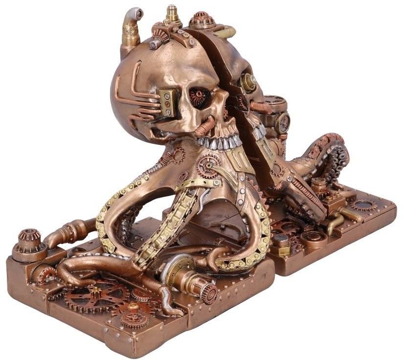 Octonium Ограничител за книги Nemesis Now Adult: Steampunk - Octonium, 26 cm ...