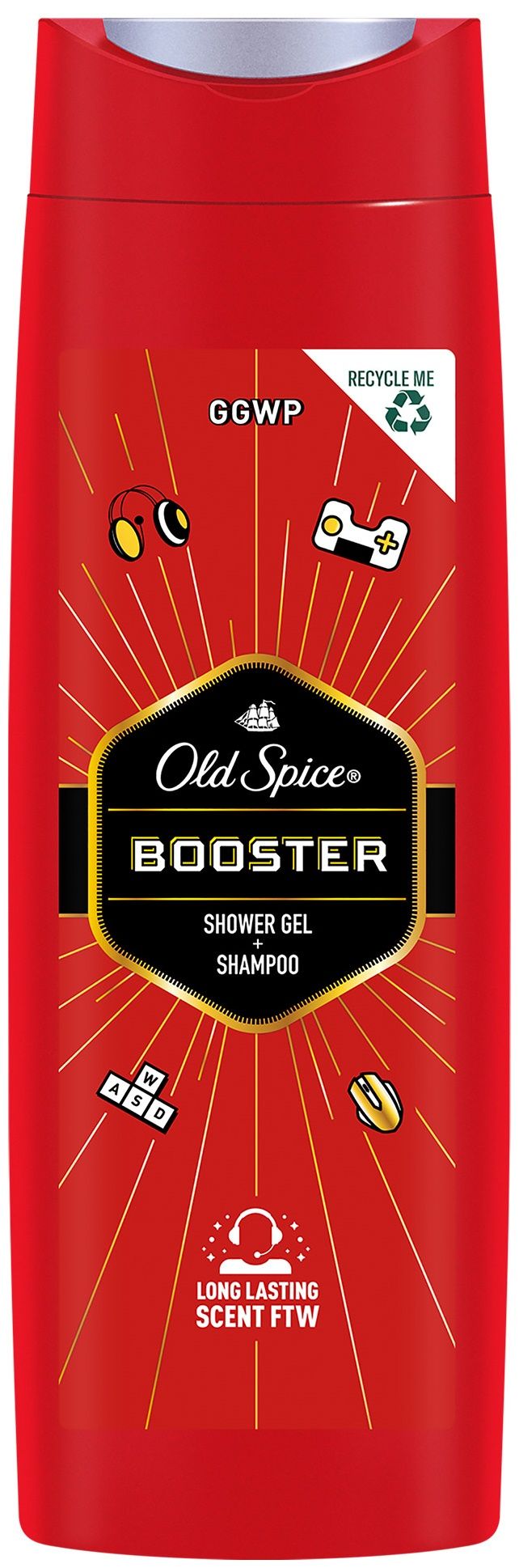 Old Spice Booster Душ гел, 400 ml | Ozone.bg