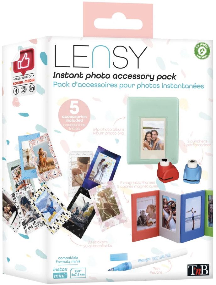 Фото органайзер T'nB Lensy, за Instax Mini и Paper Zink Ozone.bg