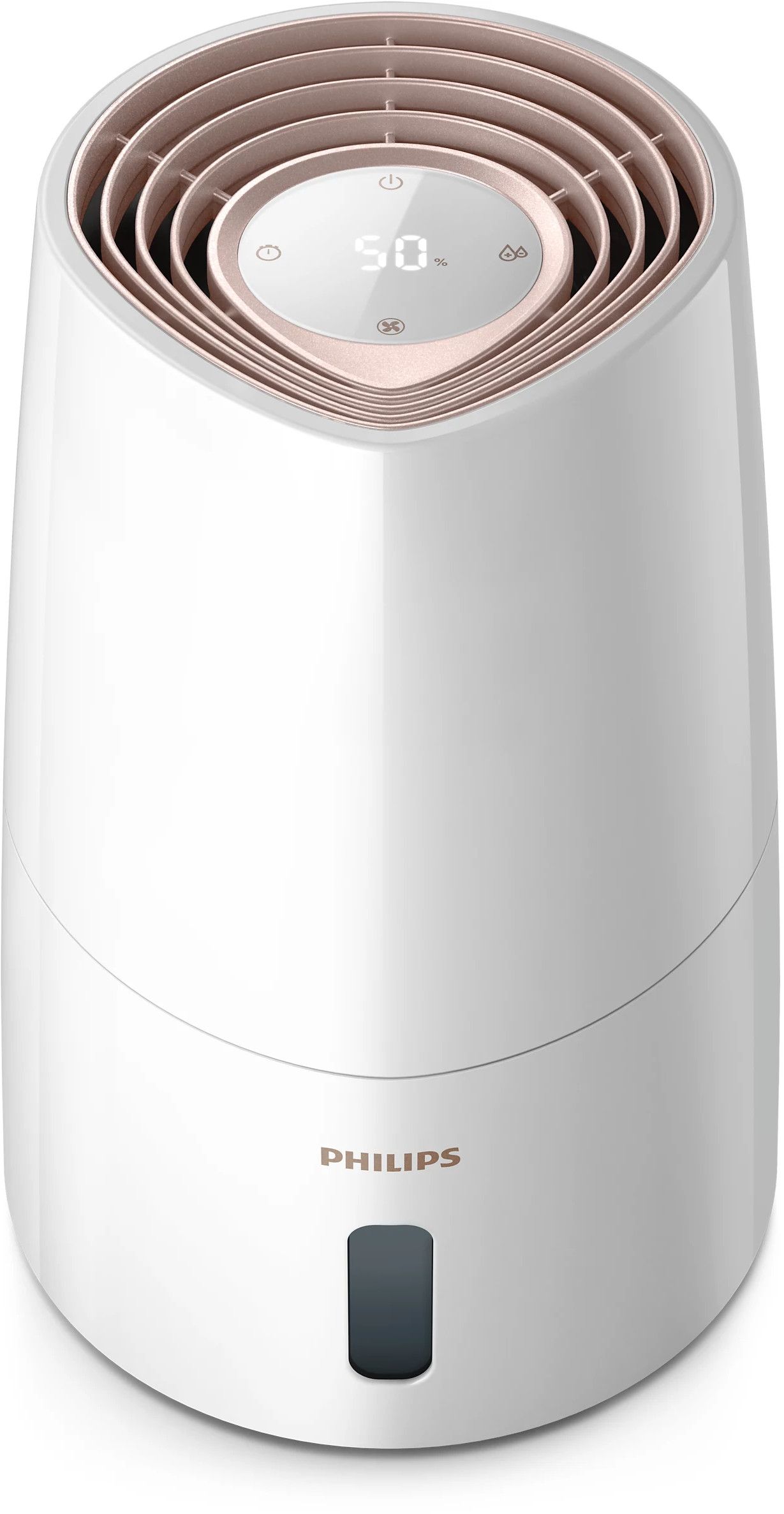 Овлажнител Philips - 3000 series HU3916/10, 3l, 25W, бял | Ozone.bg