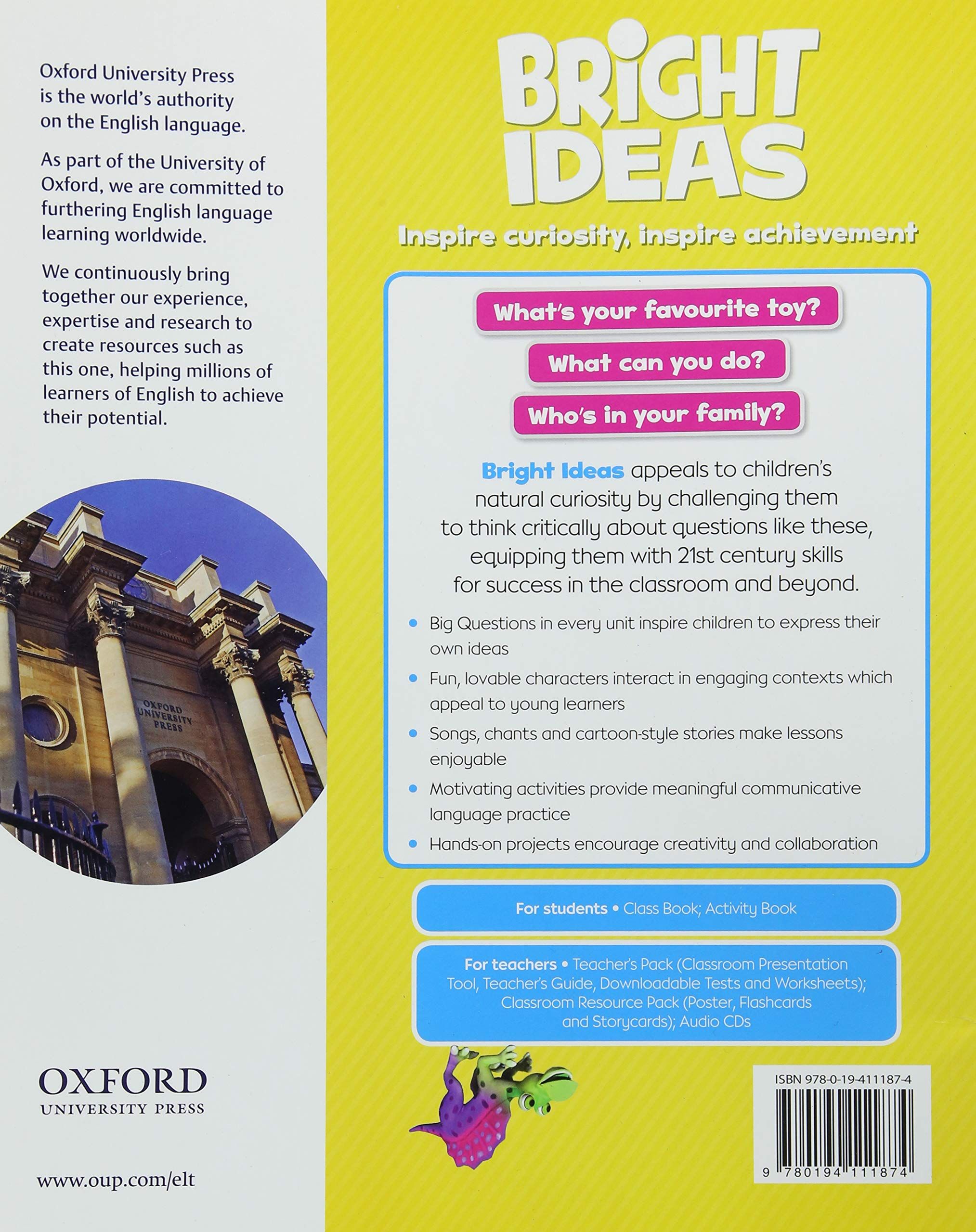 Oxford Bright Ideas Level Starter Activity Book with Online Practice ...