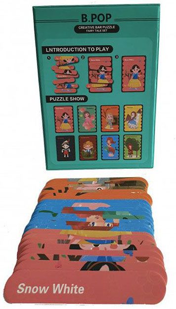 Пъзел 8 в 1 Raya Toys - Приказни герои, 32 части | Отлична цена | Ozone.bg