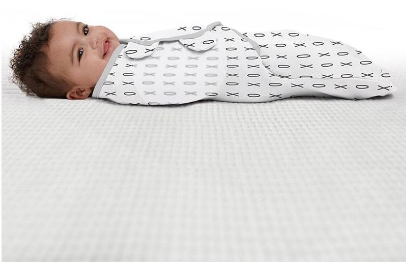 Памучни пелени Swaddleme Original Xo, 3 броя, сиви, 0.5 tog Добра