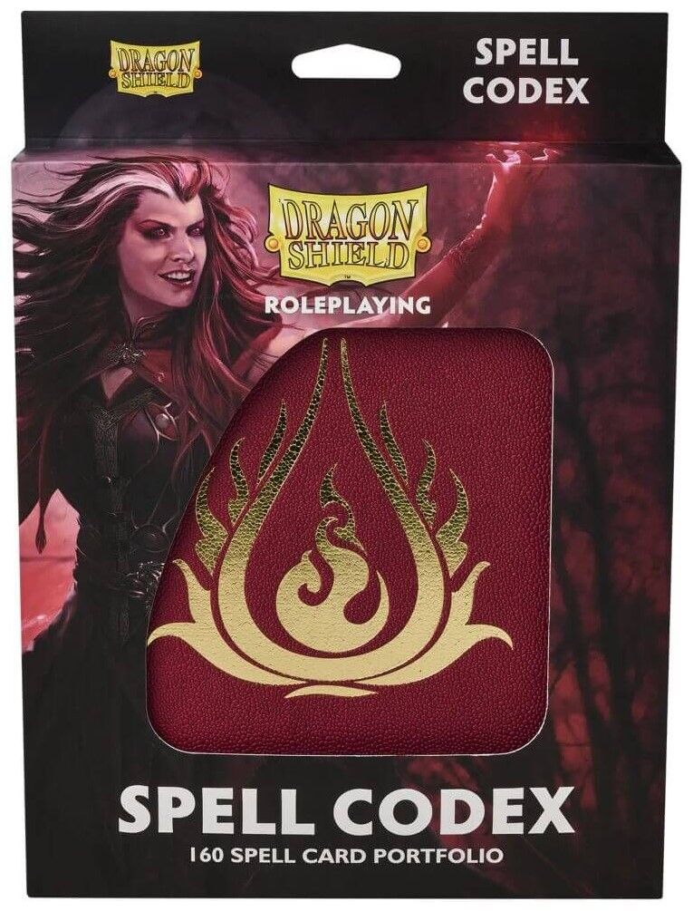 Папка за съхранение на карти Dragon Shield Spell Codex - Blood Red (160 ...