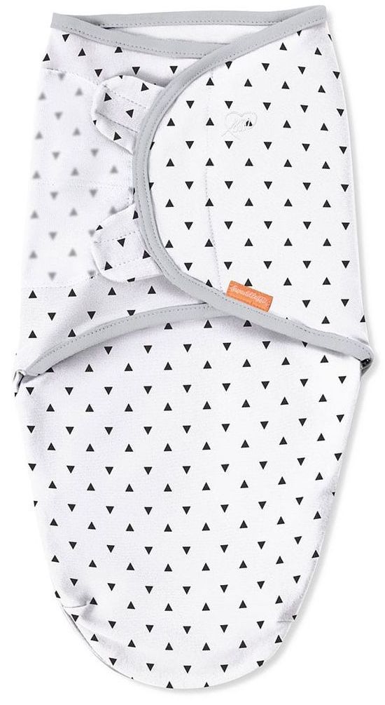 Памучни пелени Swaddleme Original Xo, 3 броя, сиви, 0.5 tog Добра