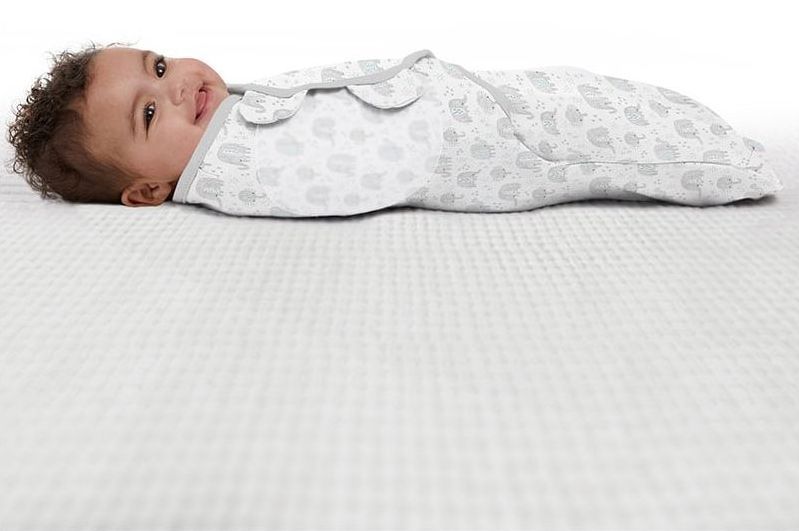 Памучна пелена Swaddleme Original Ditzy Ellie, слончета, 0.5 Tog