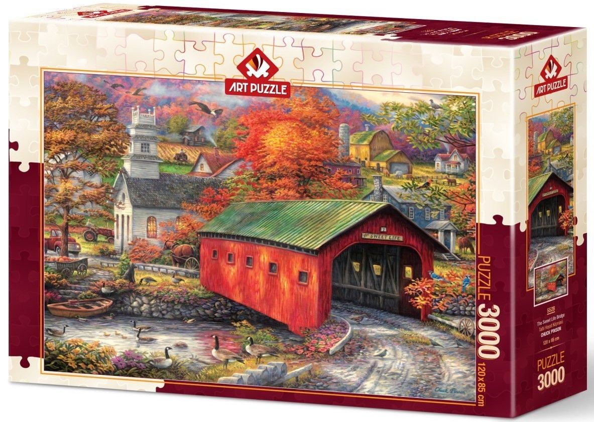 Пъзел Art Puzzle от 3000 части - Близо до моста | Супер цена | Ozone.bg