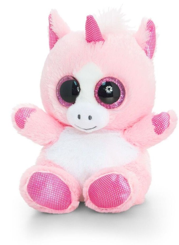 Плюшена играчка Keel Toys Animotsu - Еднорог, 15 cm, асортимент ...