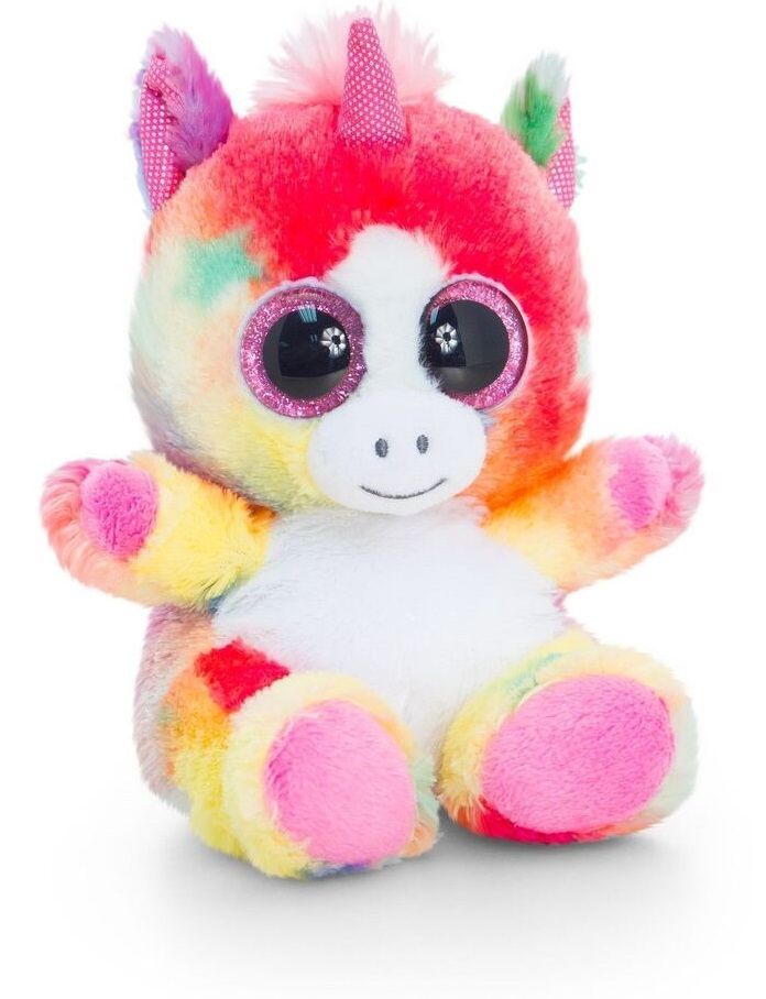 Плюшена играчка Keel Toys Animotsu - Еднорог, 15 cm, асортимент ...