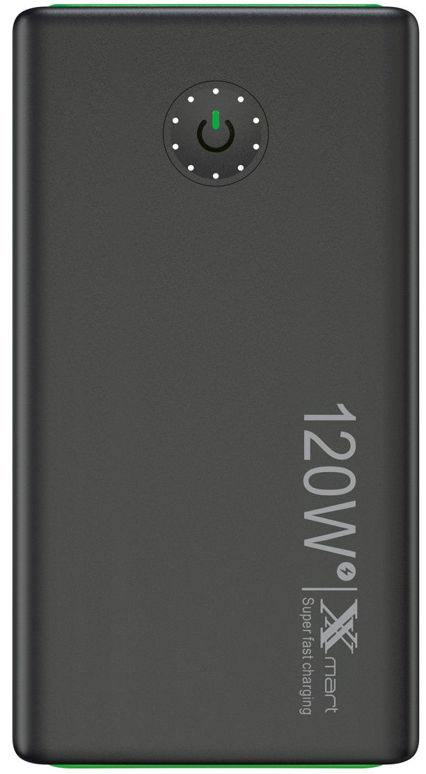 Портативна батерия Xmart - PB-225L, 25 000 mAh, черна | Ozone.bg