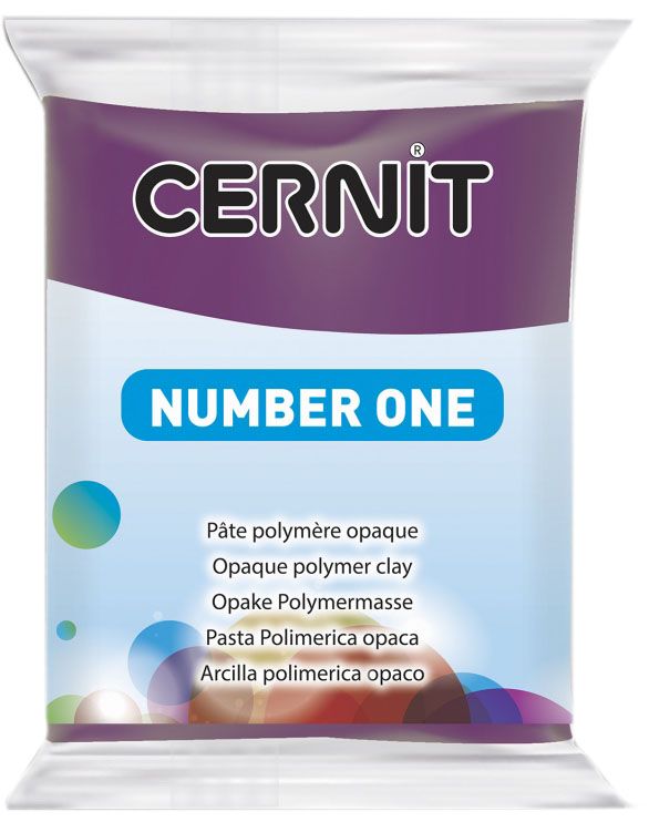 Полимерна глина Cernit №1 - Лилава, 56 g | Ozone.bg