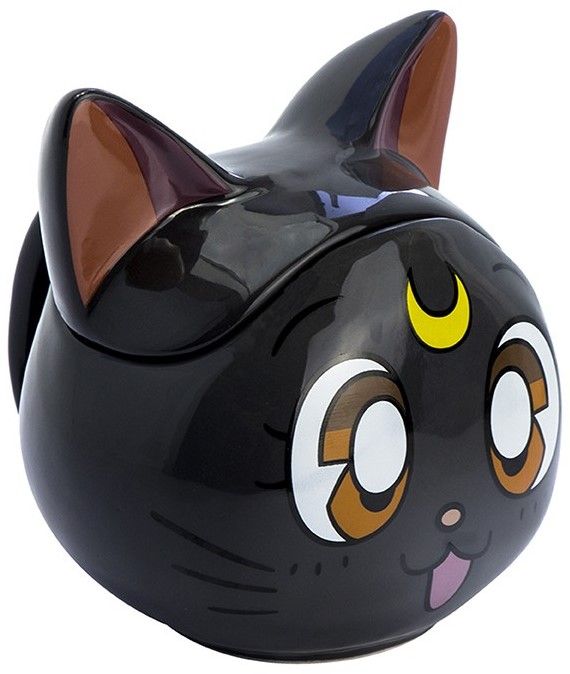 Segnapagina in Metallo Sailor Moon, Segnalibro Magnetico Gatto
