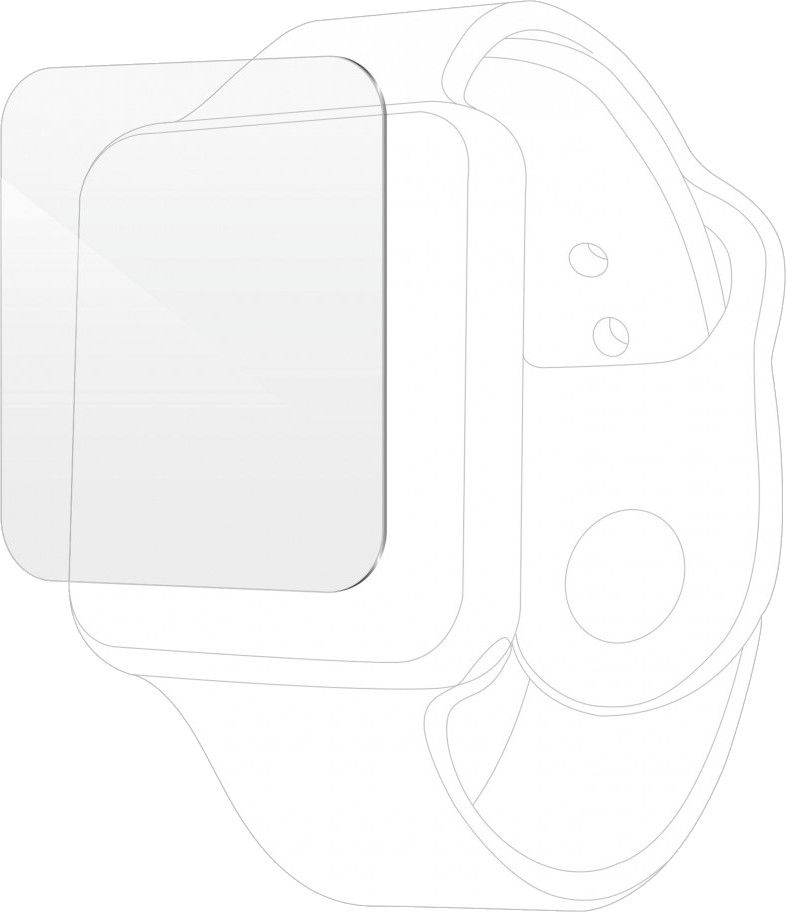 Протектор Invisible Shield Ultra Clear+, за Apple Watch 7, 45mm