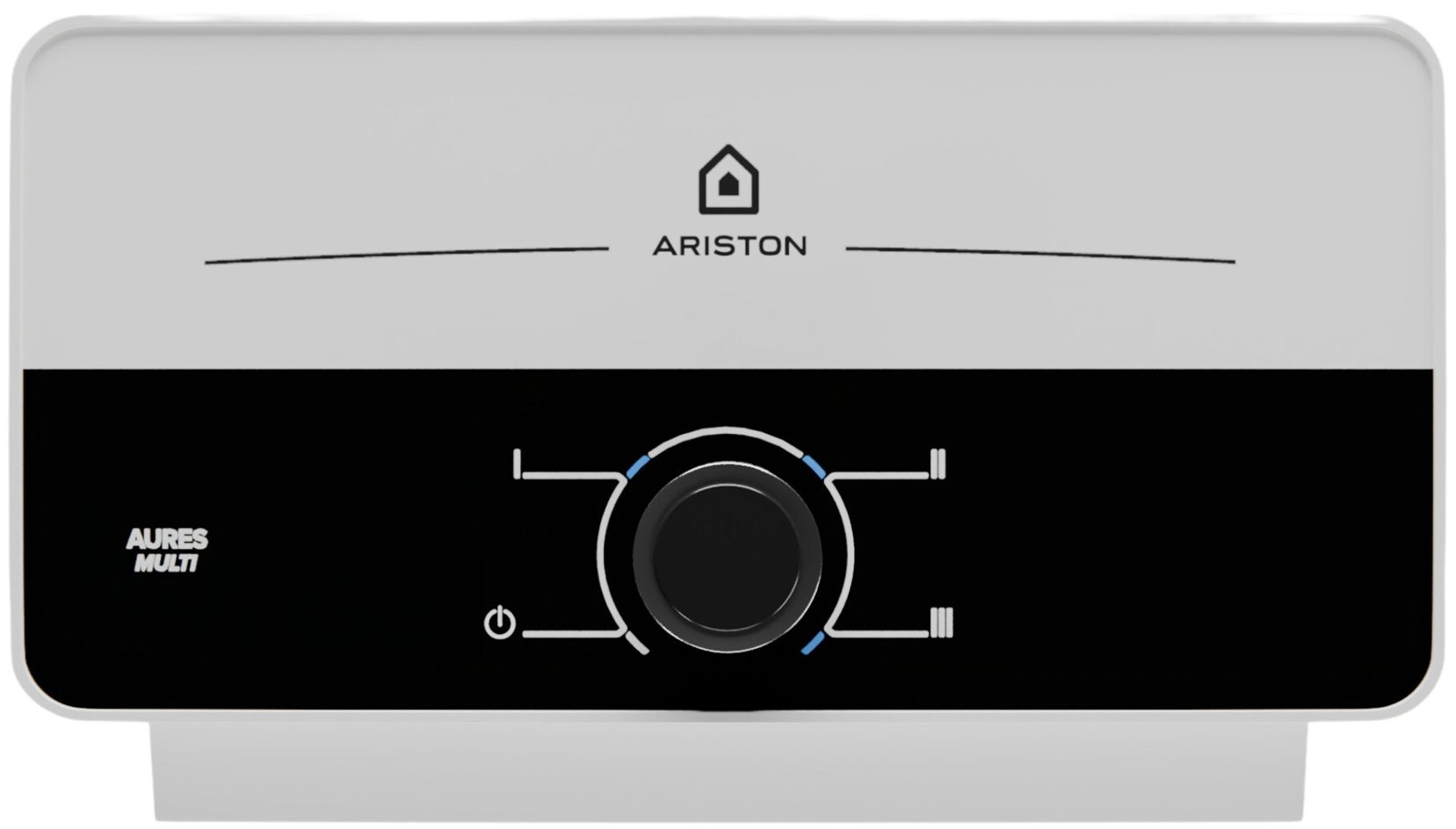 Aures Multi Проточен бойлер Ariston - Aures Multi 7 EU, 7000W, черен/бял | Ozone.bg