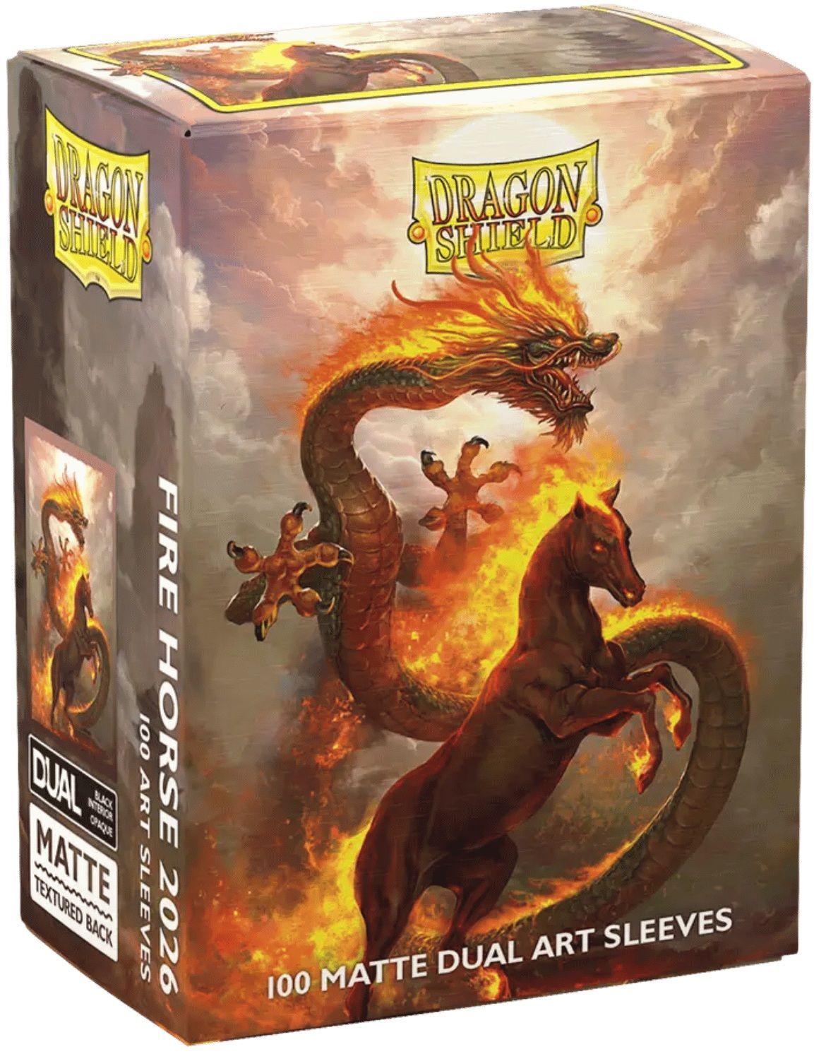 Fundas Dragon Shield Mate Plateadas | Tamaño Estándar | 100 Unidades | Polipropileno Resistente | Ideales Para Juegos De Cartas Competitivos