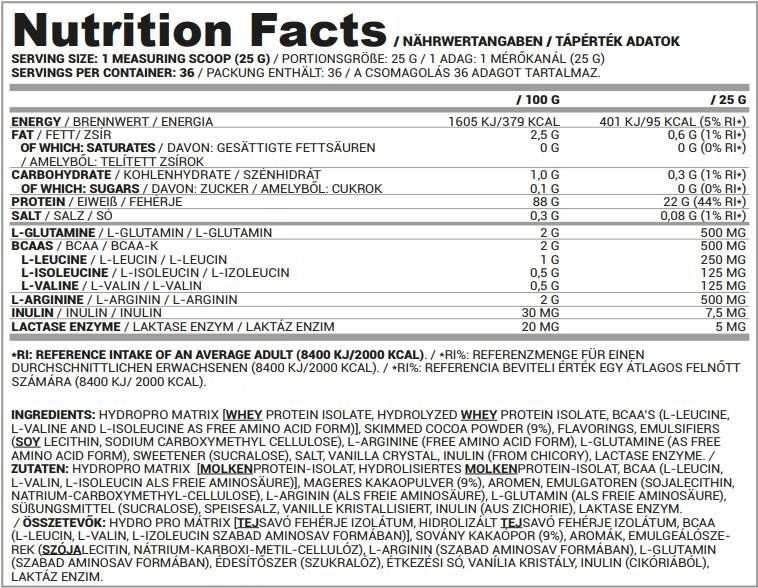 Pure Hydro Pro, шоколад, 908 g, Nutriversum | Ozone.bg