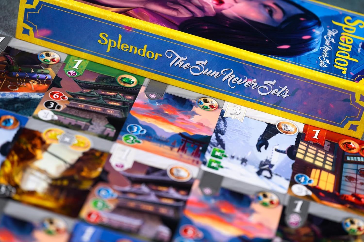 Разширение за настолна игра Splendor: The Sun Never Sets | Ozone.bg