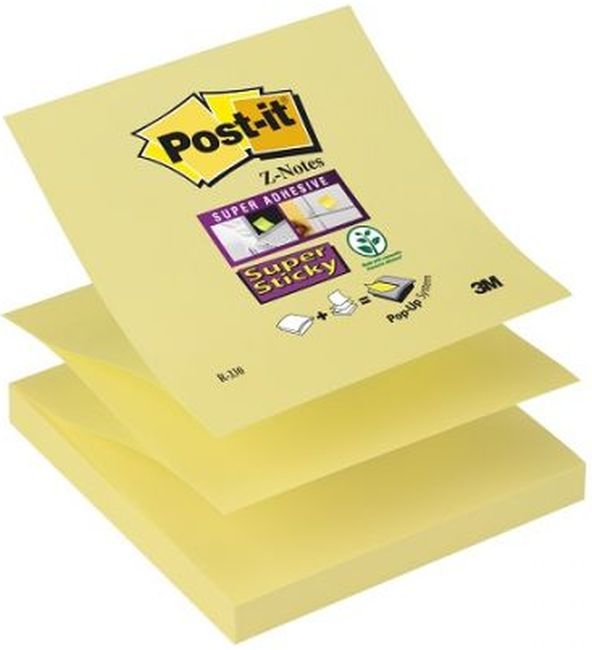 Самозалепващи листчета Post-it - Super Sticky, 90 листа | Ozone.bg