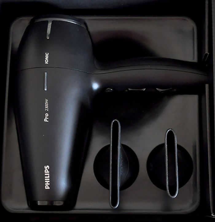 Сешоар Philips - Prestige Pro HPS920/00, 2300W, 2 степени, черен | Ozone.bg