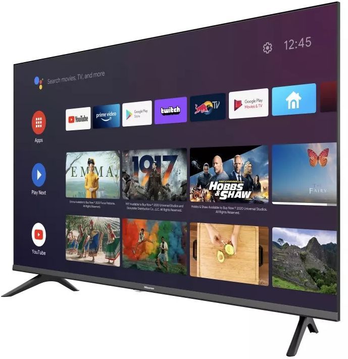 Смарт телевизор Hisense - A4K, 40'', DLED, FHD, черен ТОП цена | Ozone.bg