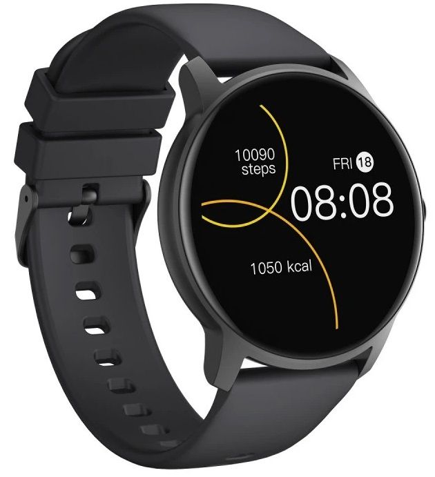 Смарт часовник Riversong Motive 3C, 1.28'', Black Ozone.bg