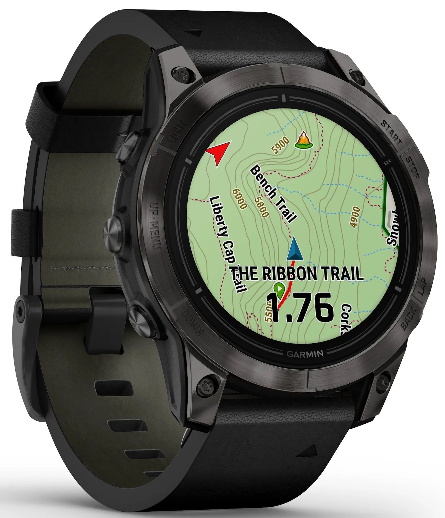 Смарт часовник Garmin - epix Pro Gen 2 Sapphire, 47mm, 1.3'', Leather ...