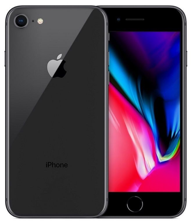 Смартфон Apple - iPhone 8, 4.7", 64GB, черен, (refurbished) | Ozone.bg