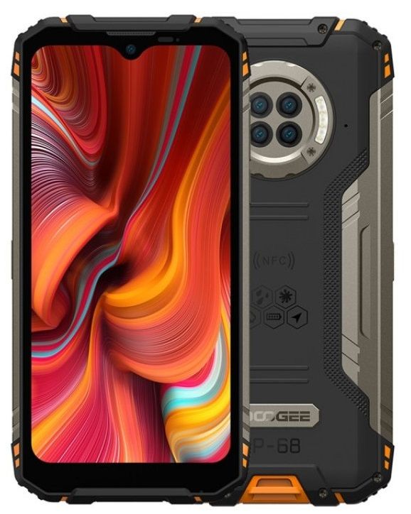 Смартфон DOOGEE - S96 Pro, 6.22", 8/128GB, оранжев | Ozone.bg