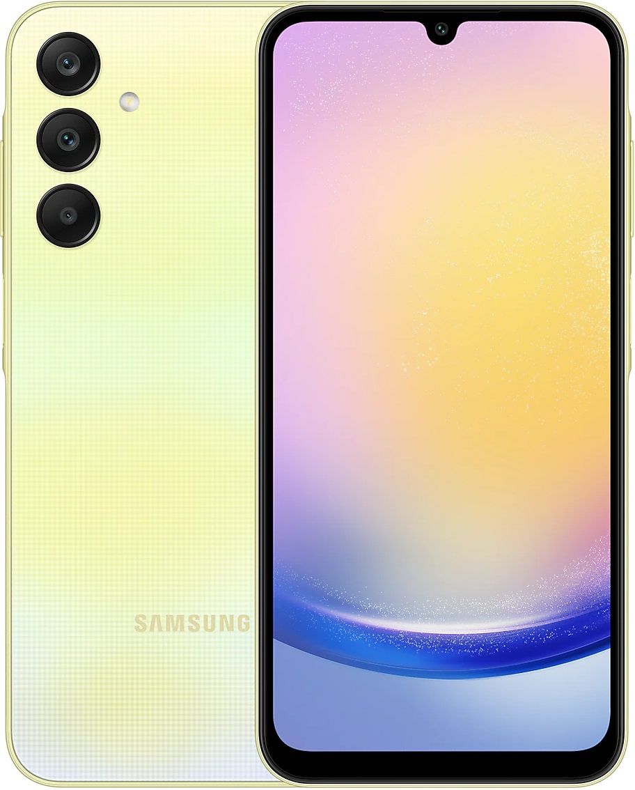 Смартфон Samsung - Galaxy A25, 5G, 6.5'', 6GB/128GB, жълт | Ozone.bg