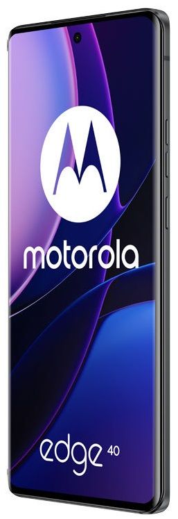 Edge Eclipse Смартфон Motorola - Edge 40, 6.55'', 8GB/256GB, Eclipse Black | Ozone.bg